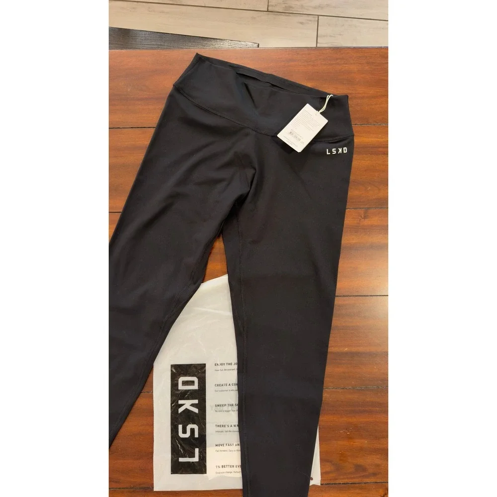LSKD Base 2.0 Full Length Legging Black XL WTGH00103-Black NWT NEW